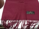 Charming 100 Cashmere Hand Tailored Scarf Made In Germany  A1