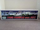 HESS Toy Truck & Jet With Real Lights, Multiple Sound Features, LED Runway Lights/ Operating Launch Ramp  E1