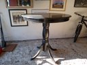 Handsome Vintage Pedestal Table.           AS
