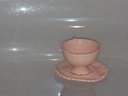 Handmade Ceramic Teacup/saucer And Flipflop Trinket Box