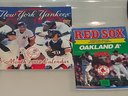 Ny Yankees 16 Month 2002 Calender And Championship Series 1988 Redsox Vs A's