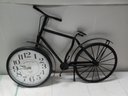 Charming Wall Hanging Bike With Clock.    B1