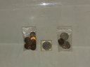 Grouping Of Wheat Pennies And Random Coins