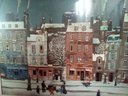 Michael Delacroix Framed Print Of Victorian Winter Street Scene  WA