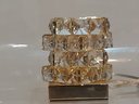 YOUNG&TAYLOR Gold Crystal Table Light Night Decorative Desk Bedside Lamp Home Decor
