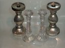 Grouping Of Candle Holders Fitz N Floyd And Ashland Elegance