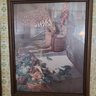 Grouping Of 4 Early America Kitchen Scene Framed Prints   A1