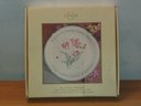 LENOX Butterfly Meadow Sentiment Dessert Platter Friends And Family Gather Here