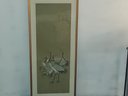 Tsurusawa Tangei (1687-1769) A Superb Pair Of Six Manchurian Cranes Edo Period