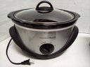 Hamilton Beach Slow Cooker 4 Qt Capacity Model 33141 With Instruction Book And Box  E5