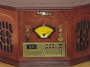 ANDERS NICHOLSON MODEL F-900 RECORD PLAYER TURNTABLE CD RADIO TAPE COMBO CHERRY