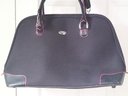 Pierre Cardin Black Pink Accents Tote Travel Carry Bag
