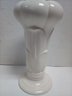 Vintage Hull Pottery Rare White Tulip Vase No. 162 Circa 1960   11 1/2' Tall!                A3