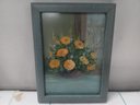 Two Lovely Prints One Of A Flower Arrangements An One Of A Peony   WA