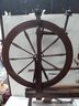 Beautiful Antique Spinning Wheel Great Patina  Nice For Display   SR