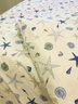 L.L. BEAN Shell And Starfish Duvet Comforter And Pillows