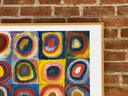 A Wassily Kandinsky (b.1866) Colour Study, Squares With Concentric Rings Framed Poster Art