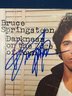 Bruce Springsteen Signed Record Album Darkness At The Edge Of Town 1978