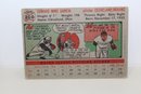 1956 Topps Don Mueller NY Giants & Mike Garcia Clev. Indians