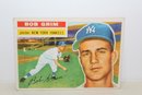 1956 Topps Yankees Cards Joe Collins & Bob Grim