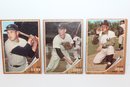 1962 Yankees 6 Card Group - Incl. Ralph Houk - Bill Terry