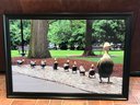 Custom Framed Iconic MAKE WAY FOR DUCKLINGS Picture