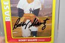 1990 Card Signed By Former Yankee Pitcher Bobby Shantz