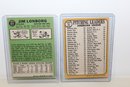 1990 Jim Lonborg Signed Card & 1967 & 1968 Topps Vintage Cards