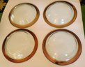Four Vintage Annieglass Bowls