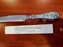 Sterling Handle With Stainless Steel Knife By Stieff Co.