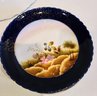 A Beautiful Group Of 5 Dessert Plates,  Vintage Porcelain From Bavaria