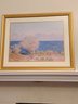 Framed Print Of Monet's Cap D' Antibes, Mistral