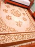 Cream And Gold Oriental Rug