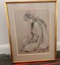 Lovely Charcoal Nude, Signed And Dated