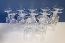 Set Of Twelve Waterford Lismore Crystal Wine Glasses