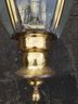 Vintage Brass Porch Light With Three Lights