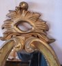 Early 20th Century Hand Carved Hand Painted Italian Ornate Mirror