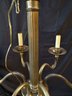 Very Nice Large Brass 6 Arm Chadelier Ready To Hang