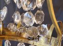 Mid 20th Century Single Sconce With Crystal Prisms