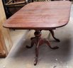 Vintage Double Pedestal Cherry Dining Room Table With 2 Leaves