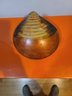 Pair Of Funky Shell Shaped Bowls