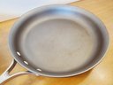 Two Frying Pans - Calphalon With Glass Lid & Bialetti