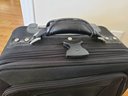 Swiss Gear Black Softside Black Rolling Expandable Suitcase Travel Bag 21.5'h