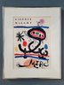 Framed Joan Miro Galerie Maeght Offset Lithograph