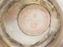Vintage International Silver Co Lidded Silver Plate Creamer Pitcher & Sugar Bowl Set