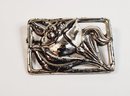 Vintage Sterling Silver Flower Pin/ Brooch