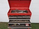 Craftsman Rolling Red Tool Box Tool Chest - Two Piece Includes Key