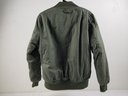 Olive  Bomber Coat Jacket Med