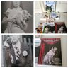 Fun Grouping Of Animal Books And Vintage Animal Photographs