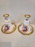 Lady Patricia Bone China By Hammersley Candle Holders